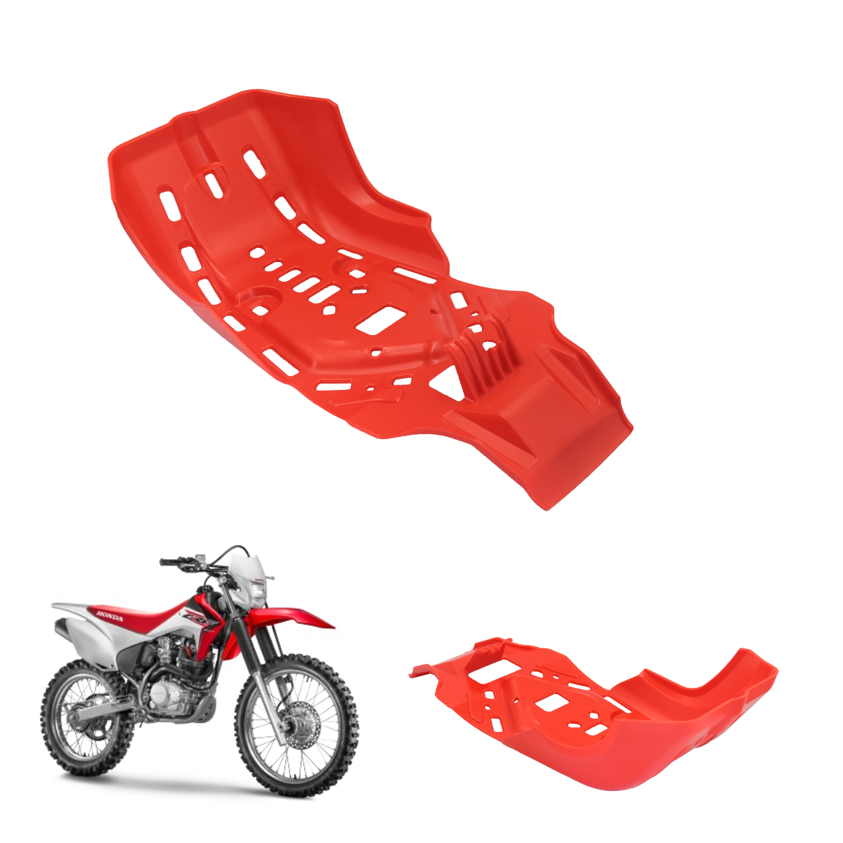 Kit Proteção Quadro + Tampas Laterais + Motor + Protetor de Balança CRF 230F — foto 4