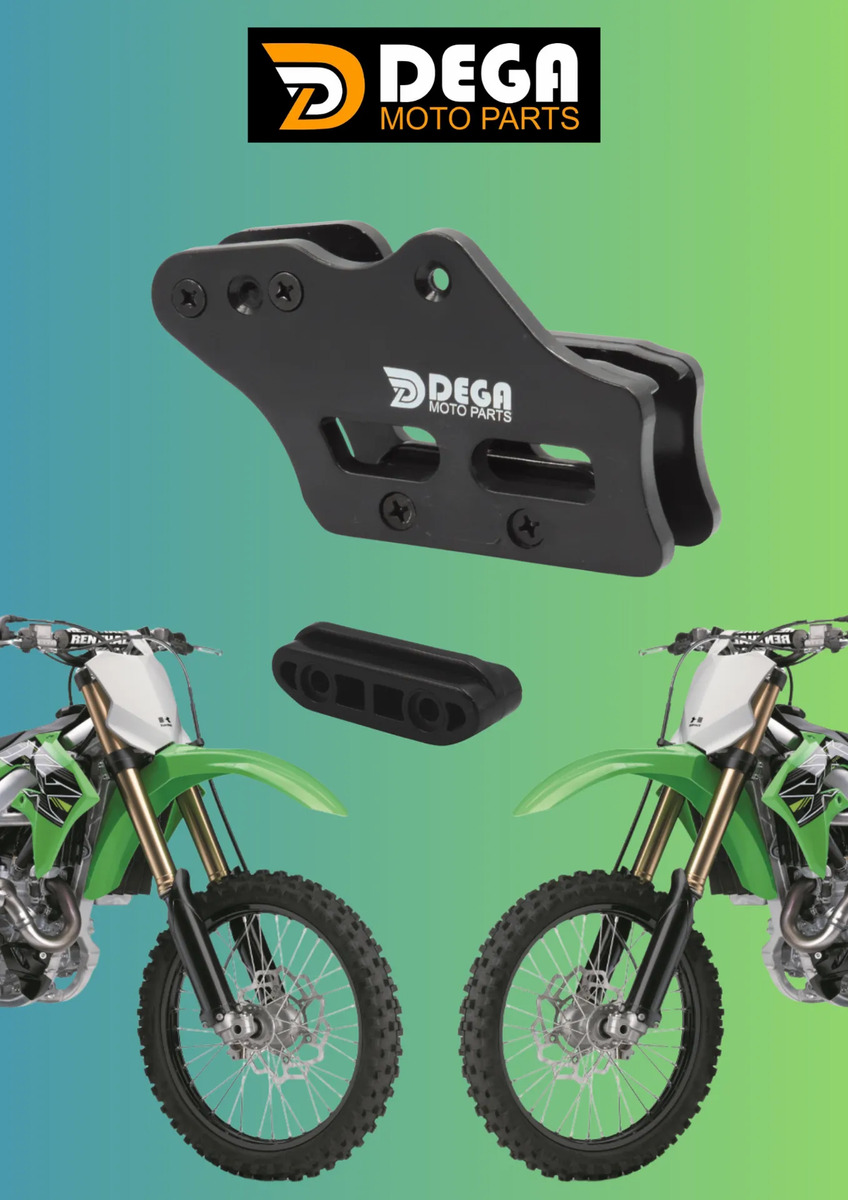 Guia de Corrente Kawasaki KX 250 / KXF 450 + Refil Extra — foto 1
