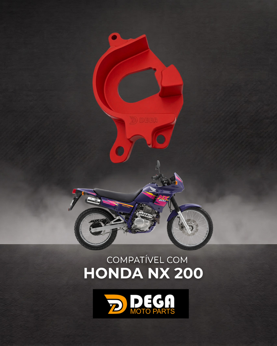 Protetor Anti Block Pinhão Honda XR 200 NX 200 — foto 3